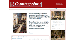 Desktop Screenshot of counterpoint.org.uk